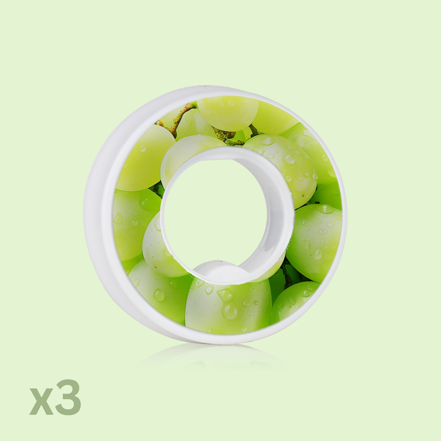 סט 3 טבעות - ענבים